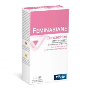 PILEJE Feminabiane Conception 30 comprimés et 30 capsules