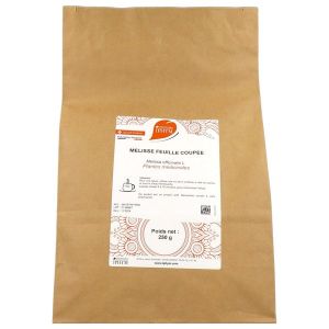 MELISSE FEUILLE PHARMA PLANTES Feuille de mélisse, vrac, coupée, sac 250 g