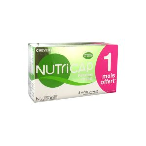 Nutricap Cheveux Et Ongles 3 Mois De Soin Capsules Blister 180 12