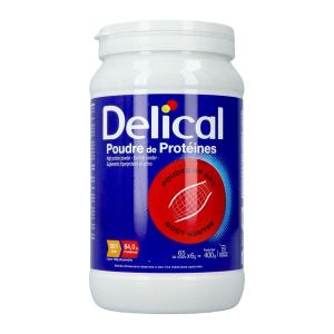 DELICAL POUDRE PROTEINES BOITE 400 G BLANC 1