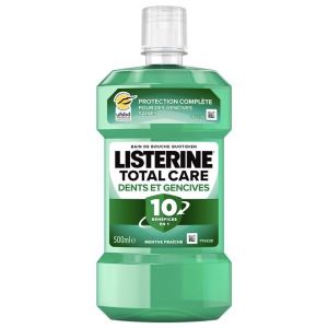 Listerine Total Care Dents Gencive 500Ml