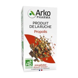 Propolis 40 Gelules Arkogelules Arkopharma
