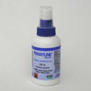 Frontline Spray Pompe 1,5Ml (Avec Pompe Doseuse) Sol Pulv Cuta Fl 250 Ml 1