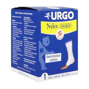 Nylexogrip Cohesive Blanc 7Cm*3M Bande 1