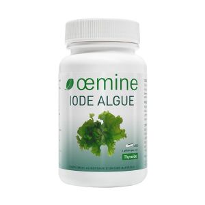 OEMINE IODE ALGUE Gélule, complément alimentaire à base d'algue riche en iode organique, bt 60