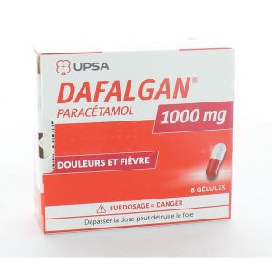 DAFALGAN 1000 mg (paracétamol) gélules B/8