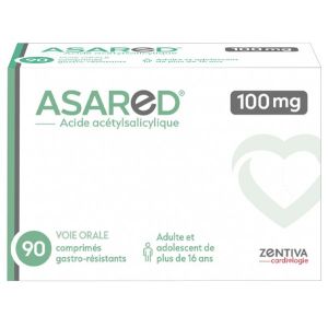 ASARED Comprimé gastrorésistant 100 mg, boîte 90