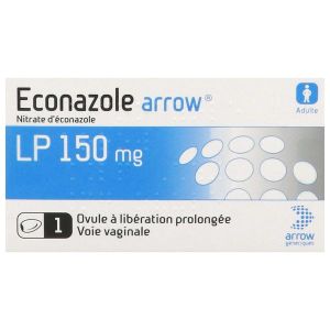 ECONAZOLE ARROW LP Ovule à libération prolongée 150 mg, boîte 1