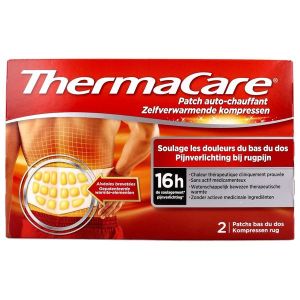 ThermaCare Patch Auto-Chauffant 16h Bas du Dos 2 Patchs