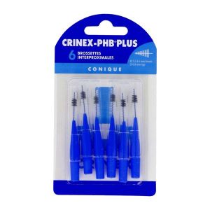 Crinex Phb Plus Conique Plus 1.3 6 Brossettes Interproximales