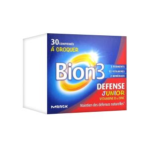 Bion 3 Défense Junior 30 Comprimés à Croquer