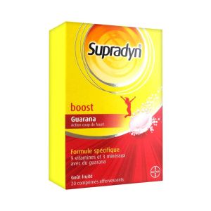 SUPRADYN BOOST EFFERVESCENT BOITE DE 20 COMPRIMES