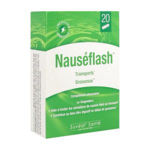 Suvéal Santé Nauséflash 20 Gélules