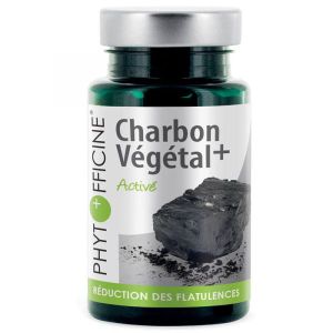 Charbon Végétal+ - 60 gélules d'origine végétale