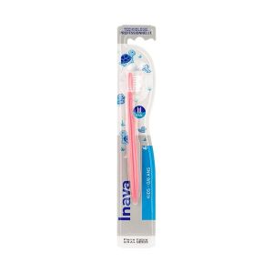 INAVA KIDS Brosse à dents pour nourrisson et enfant, 3 rangs, unité