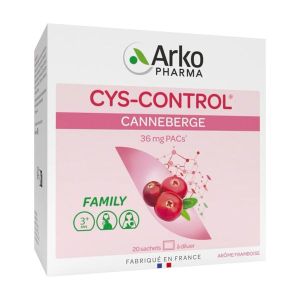 Cys-control® MÉDICAL sachets 20 sachets