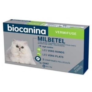 Milbetel 16Mg/40Mg Comprimes Pellicules Pour Chats Du Plaq Tfor 2