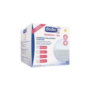 Dodie Coussinets D'Allaitement Jour Slim Avec 2 Adhesifs Paquet Blanc 50