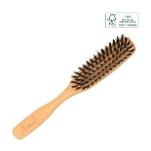 Anae Brosse cheveux Fine Bois et poils de sanglier - 22 cm