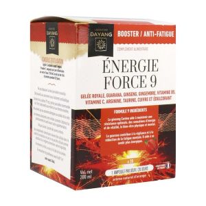 Dayang Energie force 9 - 20 ampoules