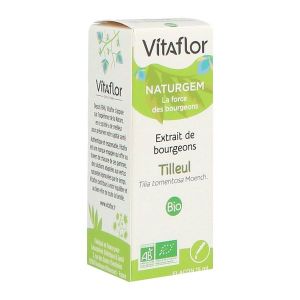 BOURGEONS TILLEUL VITAFLOR BIO Solution buvable, complément alimentaire à base de plantes, fl 15 ml