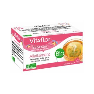 Vitaflor Bio Tisane Allaitement Baby Sachet 1,5 G 18