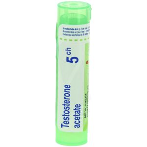 TESTOSTERON.ACET 5CH Tube Granules Boiron