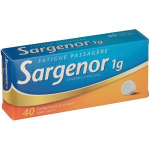 Sargenor Sans Sucre 1 G Comprime A Croquer Edulcore A La Saccharine Sodique Et Au Cyclamate De Sodium B/40