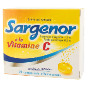 Sargenor A La Vitamine C Comprime Effervescent B/20