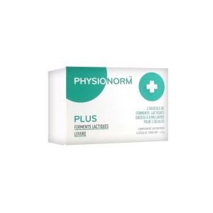 PHYSIONORM PLUS FERMENTS LACTIQUES LEVURE BOITE DE 12 GELULES