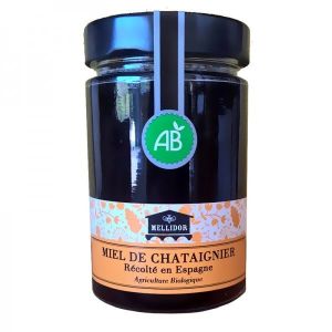 Mellidor - Miel de Châtaignier Bio - pot 400 g