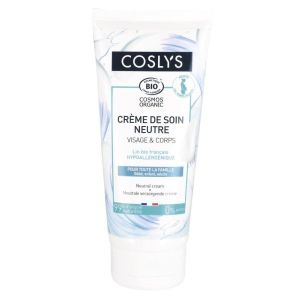Coslys Crème de soin neutre corps et visage BIO - 200 ml