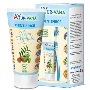 Ayur-vana Dentifrice Neem & Triphala - tube 75 ml