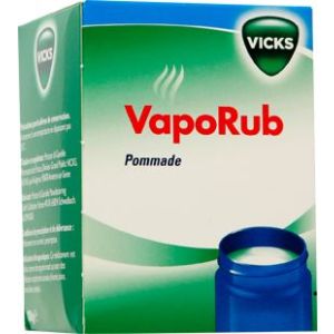 Vicks Vaporub Pommade 1 Pot(S) Polypropylene De 100 G Avec Fermeture De Securite Enfant