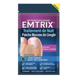 EMTRIX TRAIT MYCOSE ONGLE NUIT 14 PATCHS
