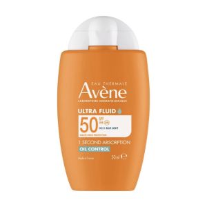 Avene Solaire Ultra Fluide 1 Sec Oil Control 14H Mat Huile Flacon 50 Ml 1