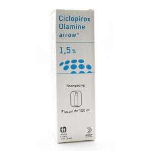 Ciclopirox Olamine Arrow 1,5 % Shampooing 100 Ml En Flacon