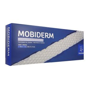 MOBIDERM BANDE Bande de capitonnage pour lymphoedème, gros plots, 15 mm x 15 mm, unité