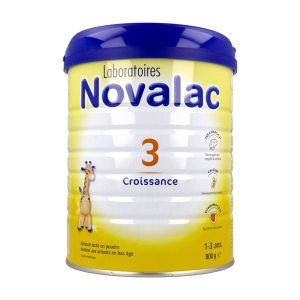 NOVALAC 3 CROISSANCE Lait de croissance pour nourrisson, bt 800 g