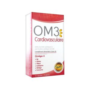 OM3 Cardiovasculaire 15 Capsules + 15 Gélules