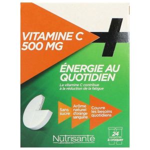 Nutrisante Nutrisanium Vitamine C 500 Mg Cpr A Croquer 24