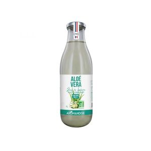 Aromandise Jus Aloé vera Citron vert à boire 99% - 1 litre