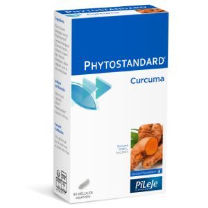 PILEJE Phytostandard® - Curcuma - 60 gélules 60 gélules végétales