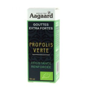 Aagaard Gouttes Propolis verte extra fortes BIO - 10 ml