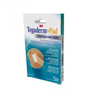 3M TEGADERM + PAD STERILE PANSEMENT 5*7 CM BT 5