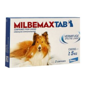 Milbemaxtab Comprimes Pour Chiens Plaq Th-Form 2