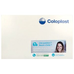 Conveen® Etuis + Joint - Boîte de 30 étuis péniens avec joints de fixation - 6 raccords - diamètre 20 mm Référence: 051200