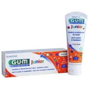 Gum junior dentifrice 7-12ans 50ml