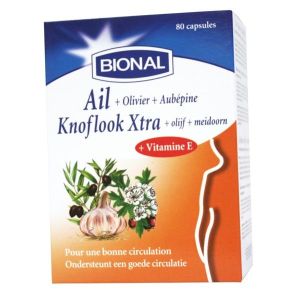 Bional - Ail Olivier Aubépine - 80 capsules