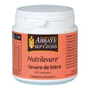 Abbaye de Sept-Fons Nutrilevure (Germe de blé et levure de bière) - 200 comprimés